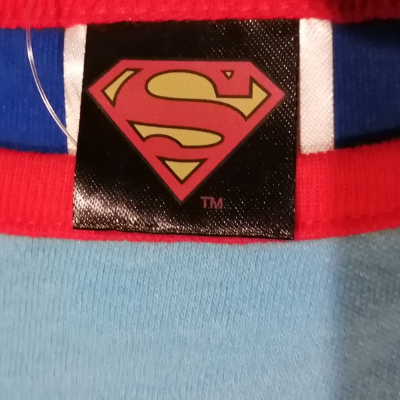 🔥SALE🔥 Superman DC Comics Baby Boy's Footies Sleeper NWT Sizes 6-12M, 12-18M - Picture 3 of 6